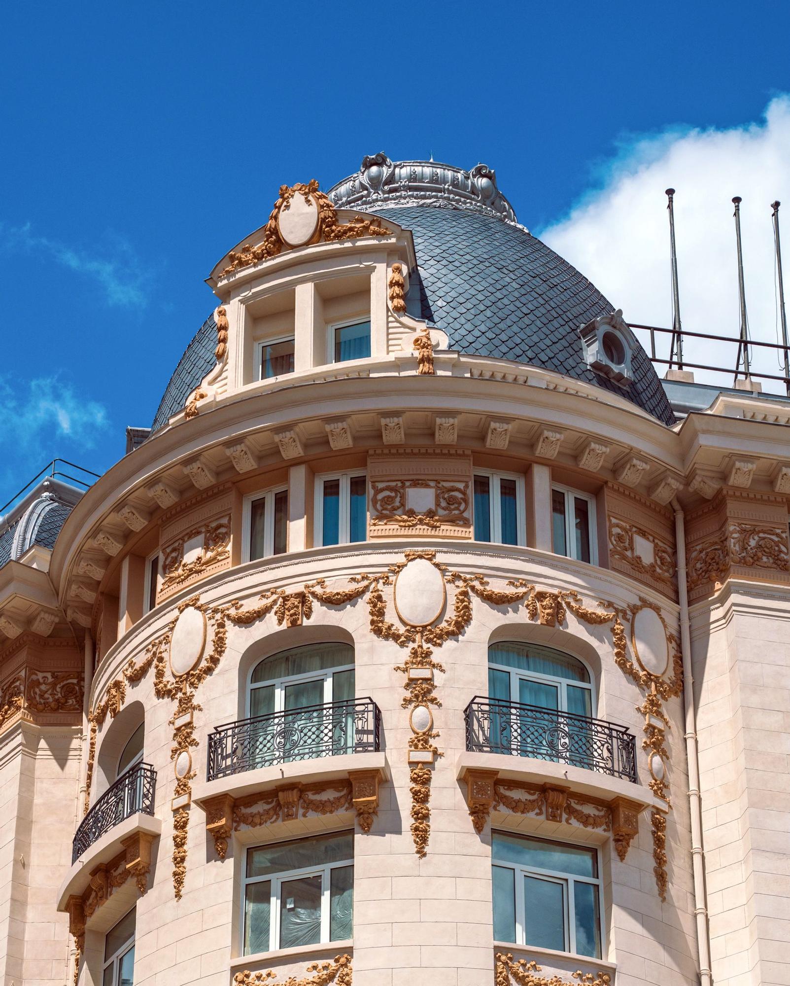 La nueva fachada del Hotel Palace