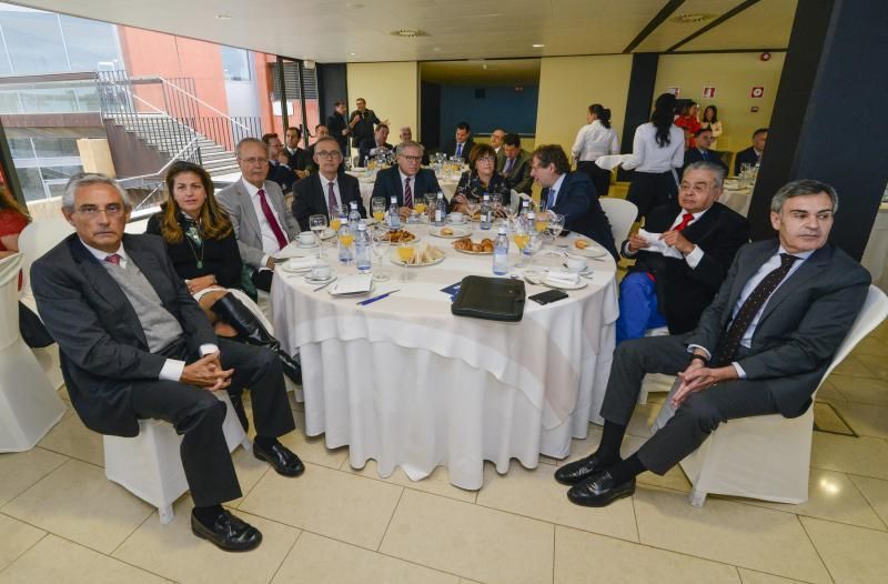 28/0172019 LAS PALMAS DE GRAN CANARIA. Foro Prensa Ibérica con la Consejera de Hacienda del Gobierno de Canaria, Rosa Dávila. FOTO: J. PÉREZ CURBELO  | 28/01/2019 | Fotógrafo: José Pérez Curbelo