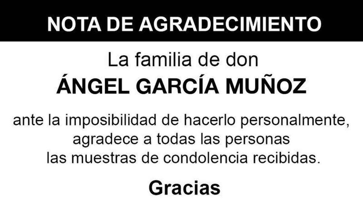 Nota Ángel García Muñoz