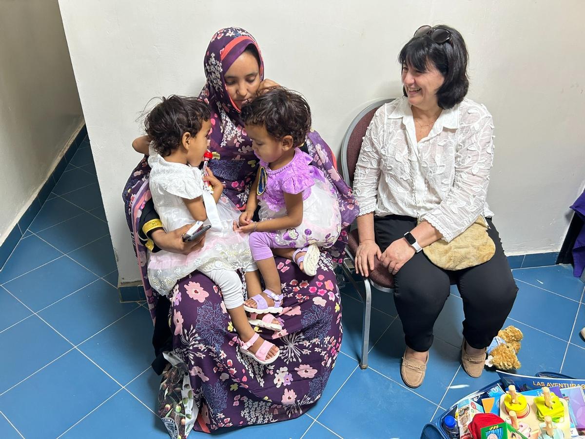 Khadija y Cherive, las siamesas separadas al nacer en Sant Joan de Déu.