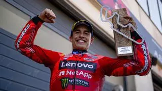 Marc Márquez se convierte en invencible en el GP de Aragón
