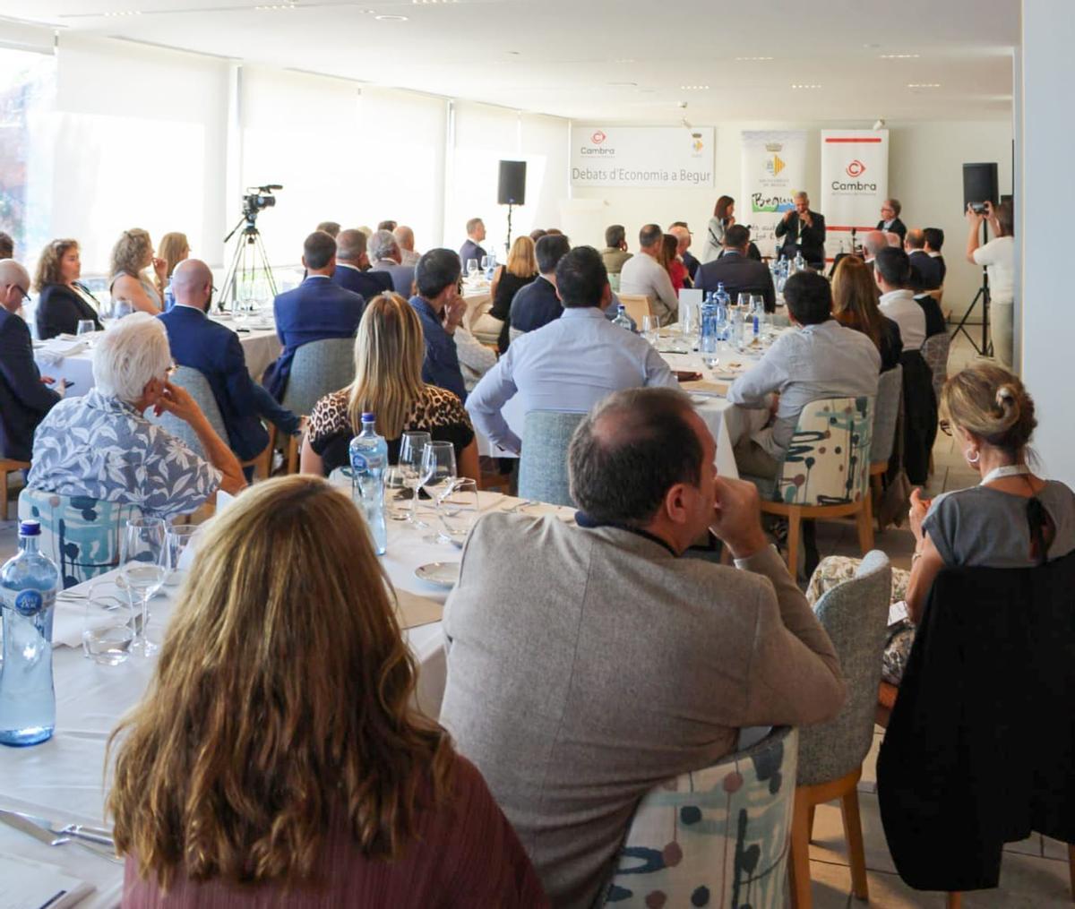 Participants en una jornada de la Cambra de Palamós.