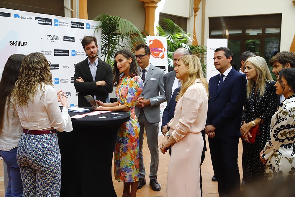 La reina Letizia en Córdoba en el Tour del Talento