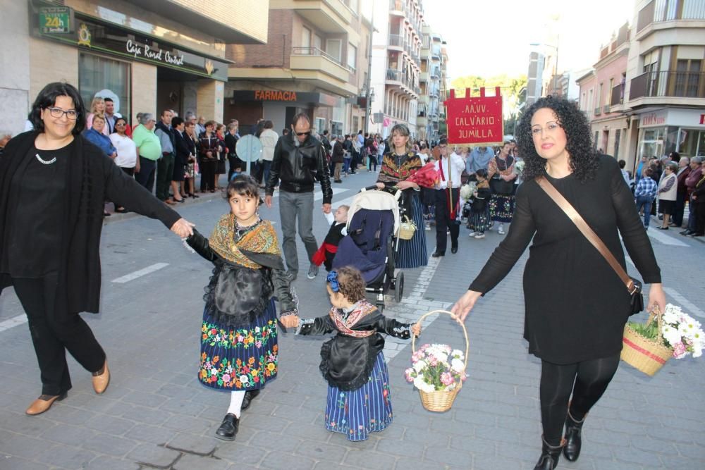 Ofrenda de flores en Jumilla