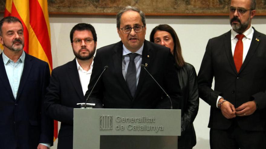 La inhabilitació de Torra encén de nou els ànims  de l&#039;independentisme