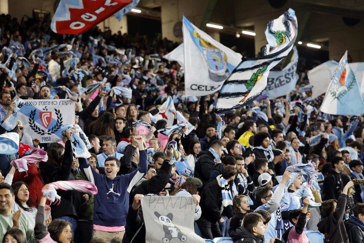 Celta-Real Madrid, en imágenes