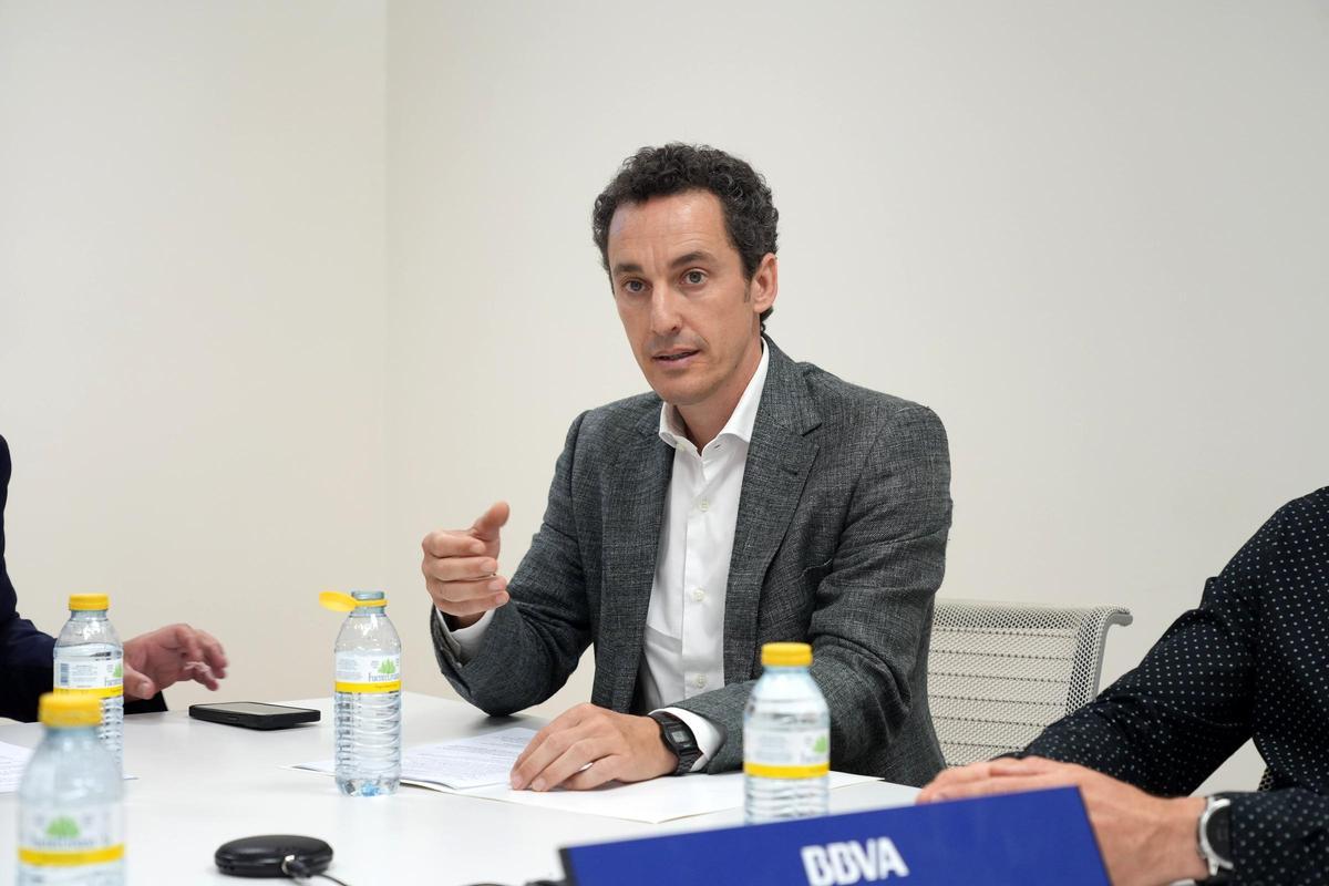 El responsable territorial de la Sociedad Anónima Estatal de Caución Agraria (Saeca) en la Comunitat Valenciana y región de Murcia, Elías Caicoya.