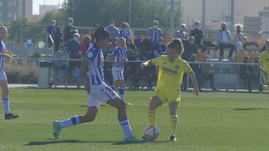 El Villarreal femenino planta cara pero cede ante la pegada de la Real Sociedad (1-4)