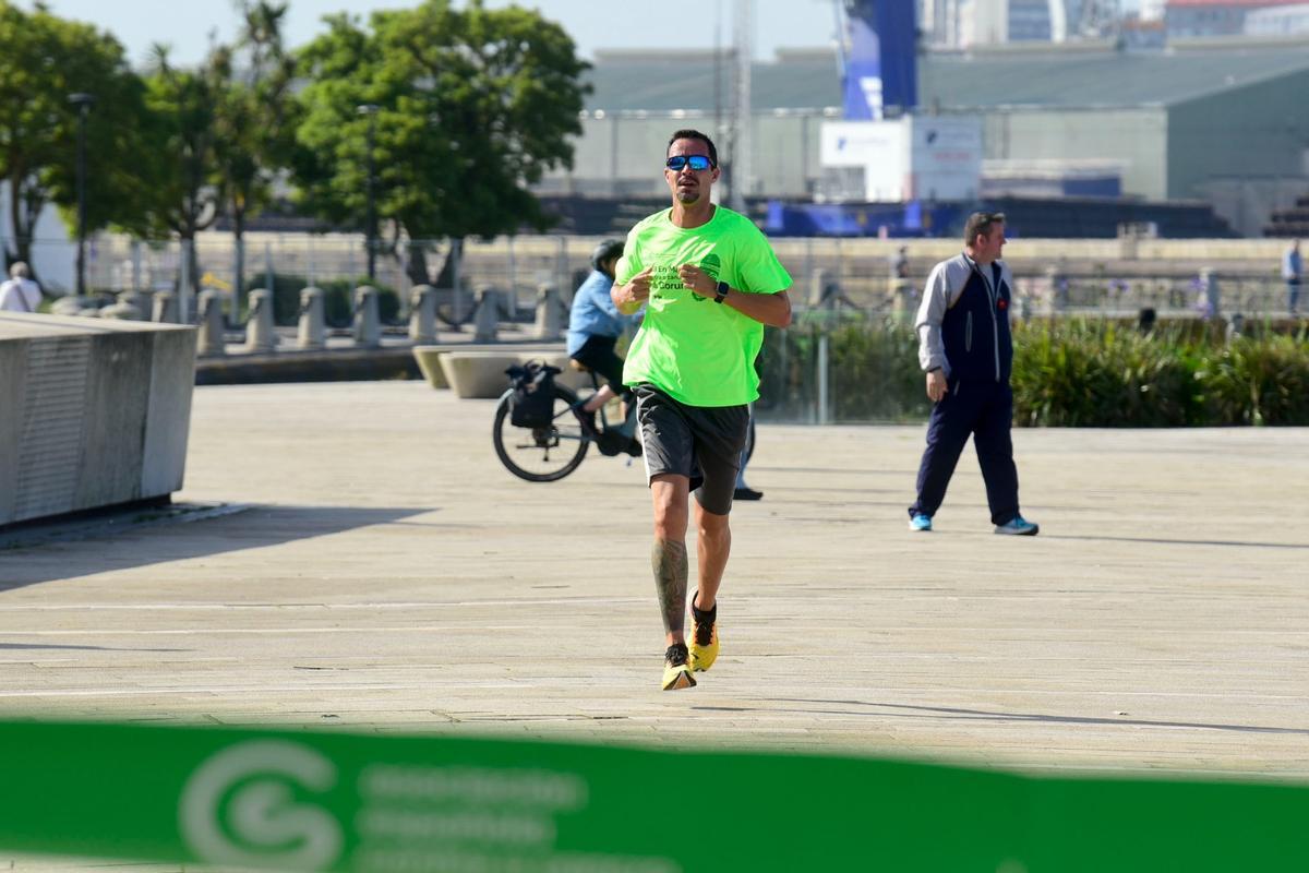 Marea verde contra el cáncer con más de 3.000 personas