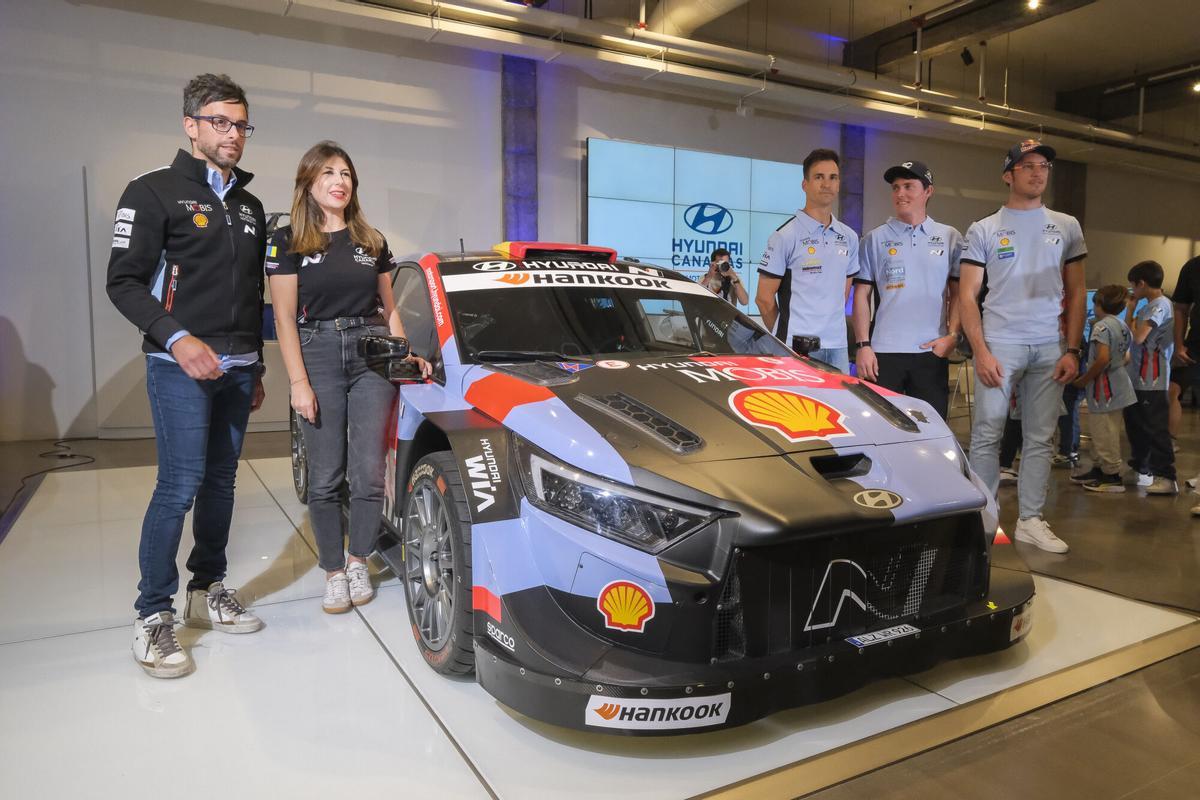 Presentación del equipo Hyundai Shell Mobis WRT