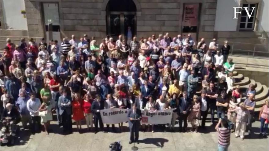 Homenaje en Vigo a Miguel Ángel Blanco