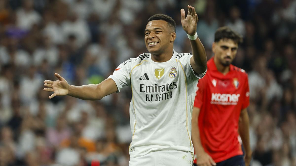 Los números de Kylian Mbappé