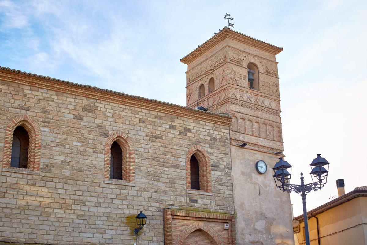 Iglesia del casco urbano de Castejon de Valdejasa (Zaragoza)