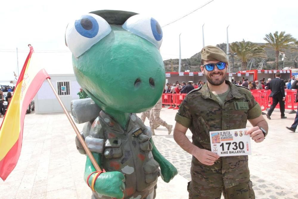 Entrega de dorsales para la Ruta de las Fortalezas de Cartagena