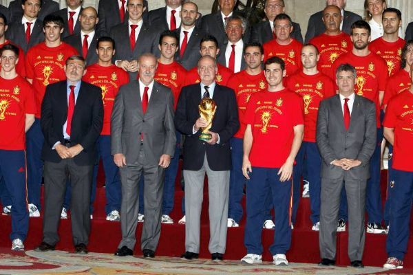 Celebraciones de 'La Roja' en Madrid