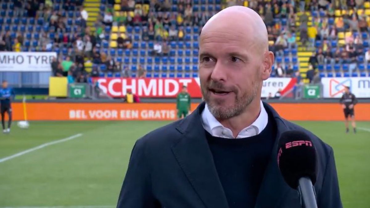 Ten Hag, técnico del Ajax