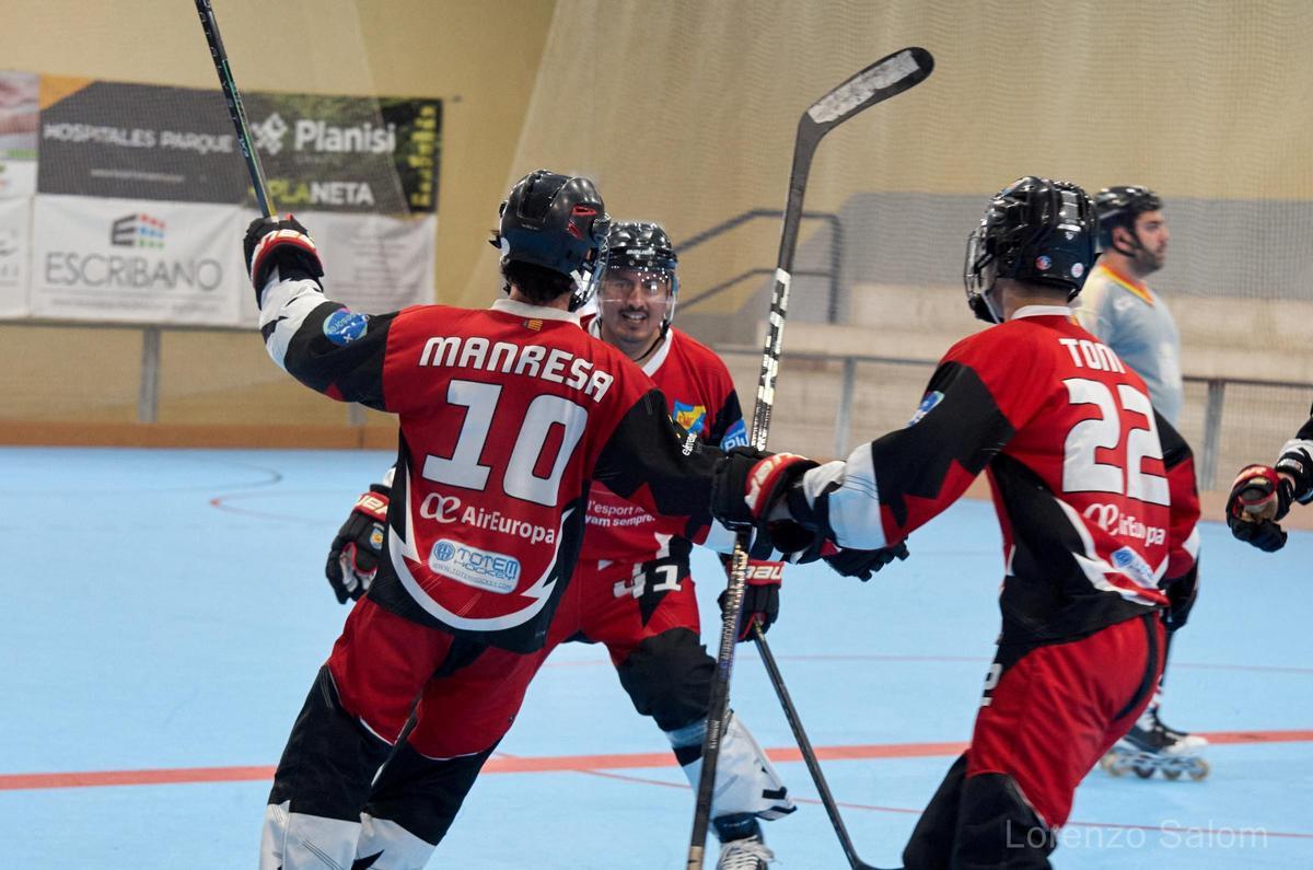 Derrota del Espanya (4-5) ante el Molina Sport en el play-off