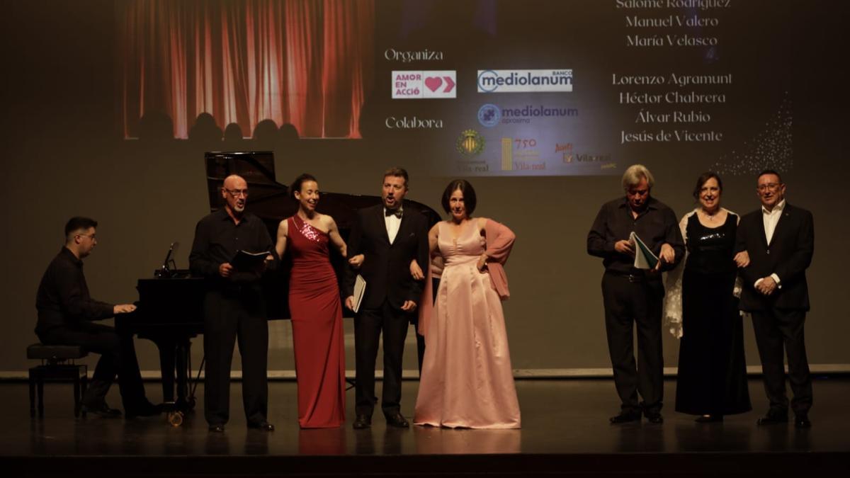 Gala lírica en Vila-real a favor de la oenegé Amor en Acció pel Món