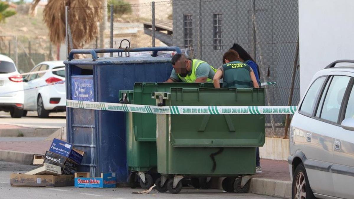 Hallan restos de una persona descuartizada en un contenedor de basura en Torrevieja