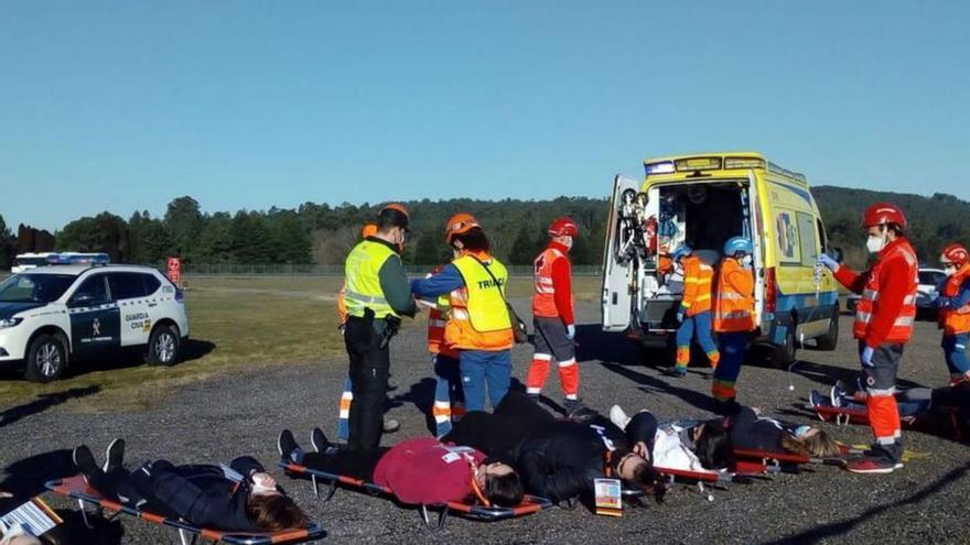 Vigo se prepara para un simulacro de bomba en Peinador