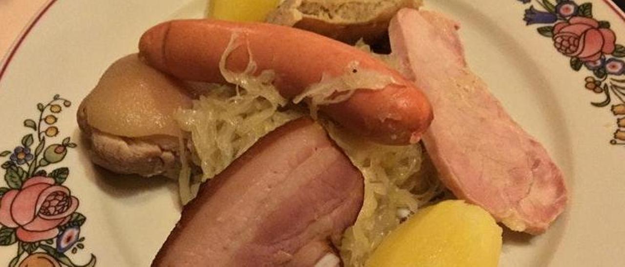 Choucroute, de Chez Hansi