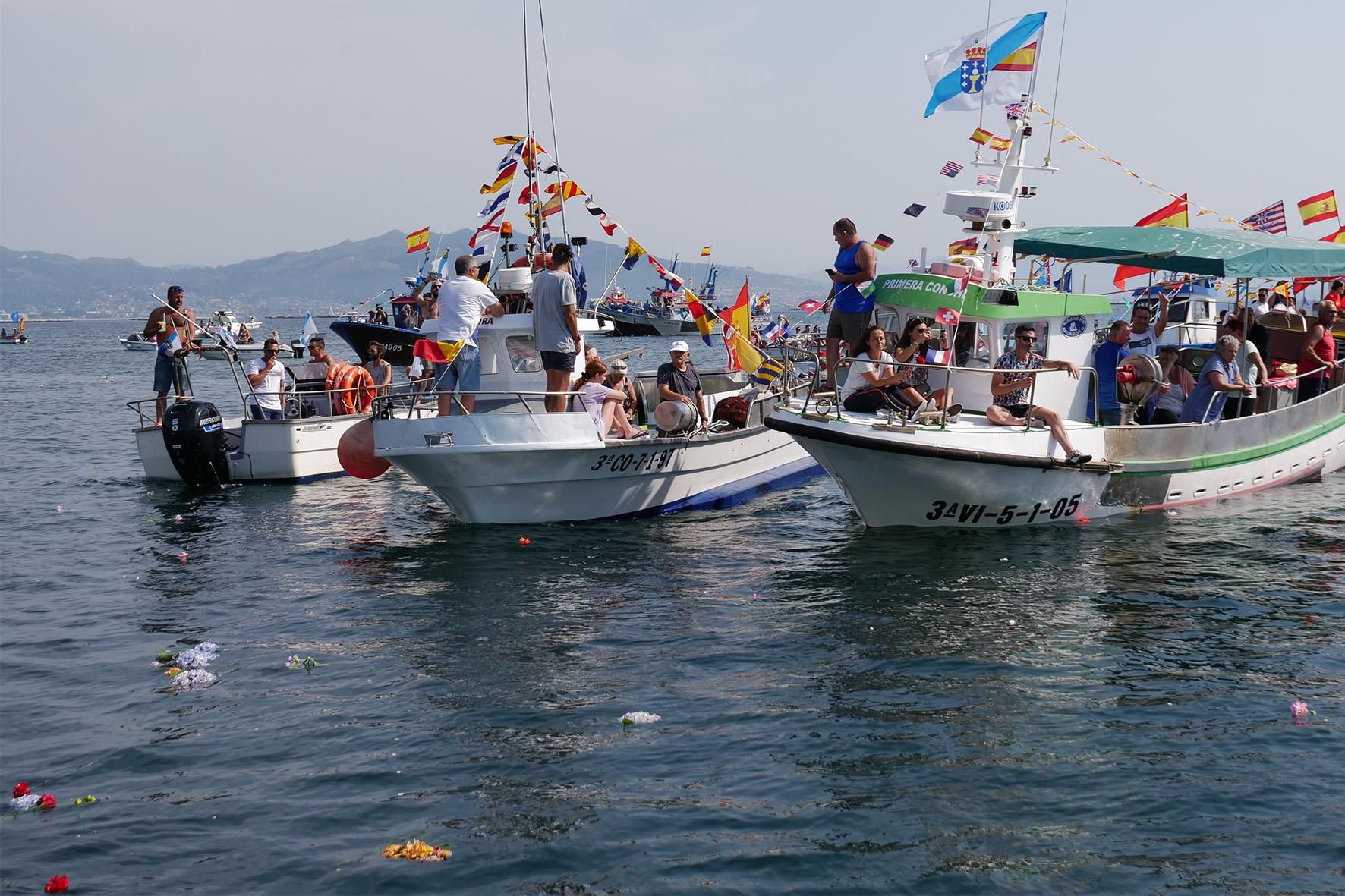 Las celebraciones de la Virgen de Carmen en Cangas