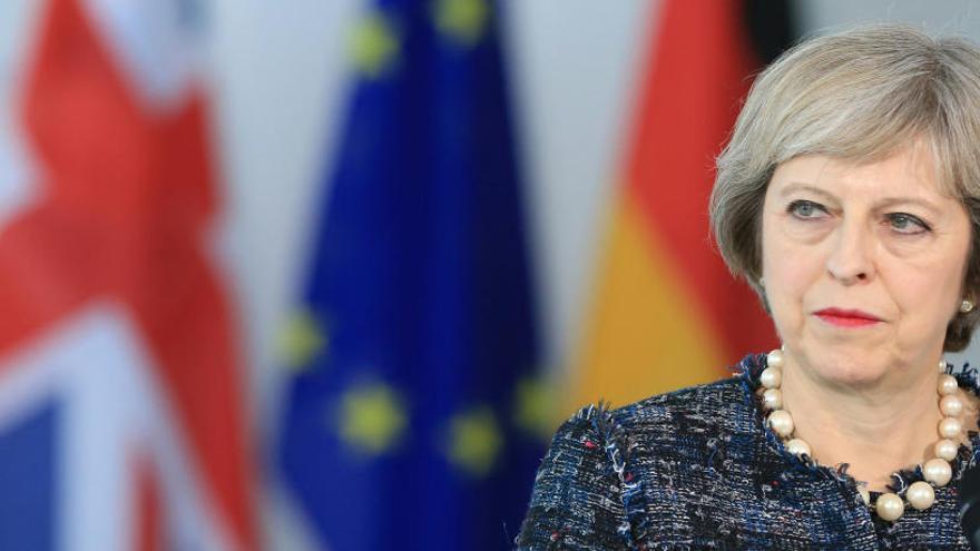 La primera ministra británica Theresa May.