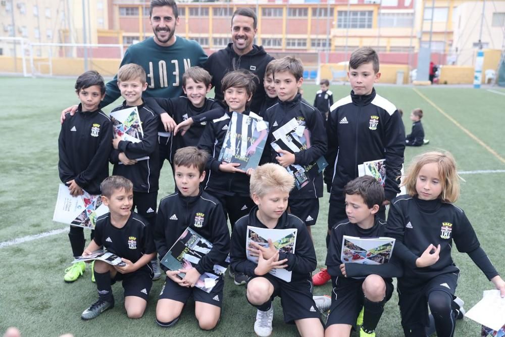 Presentación del álbum de cromos del FC Cartagena