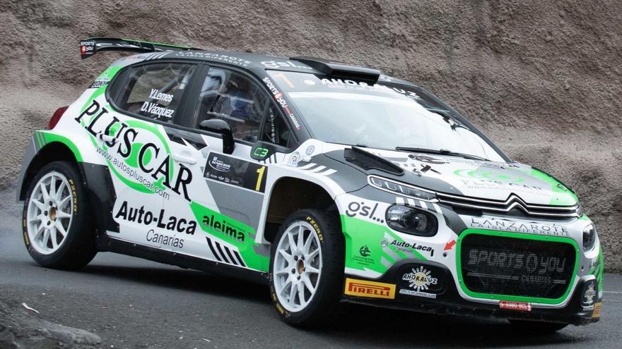 El Rally de Teror, con más de cien equipos