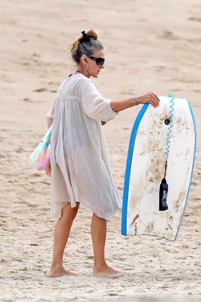 Sarah Jessica Parker y su look para un día de playa