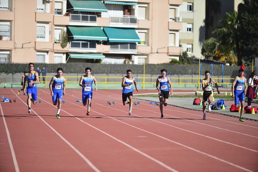 Atletismo nacional Máster sábado en la pista de Atletismo de Cartagena