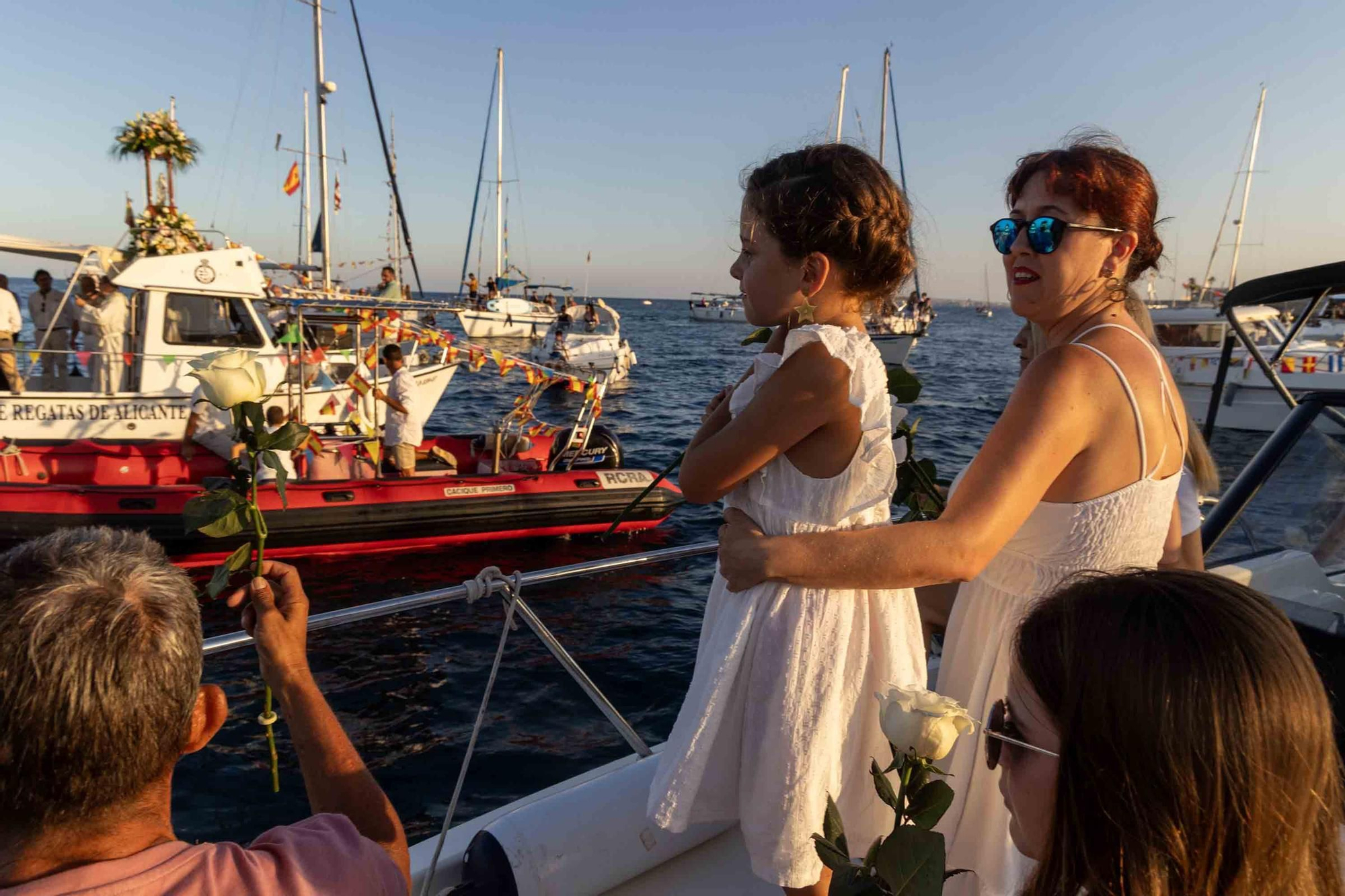 El Real Club de Regatas de Alicante rinde homenaje a la Virgen del Carmen, patrona de los marineros