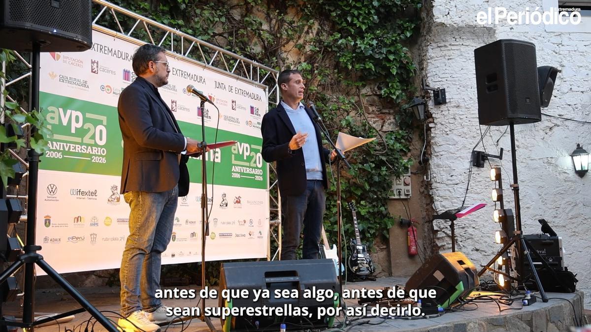 Vídeo | Avuelapluma celebra 20 años de cultura y periodismo en Cáceres