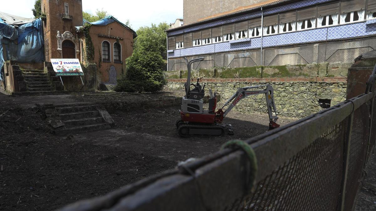 La antigua guardería Los Siete Enanitos de Avilés