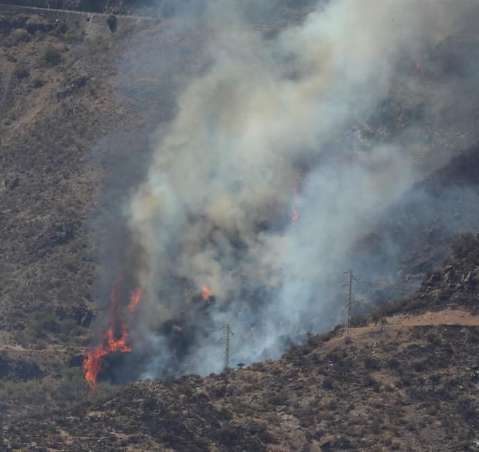 Incendio en Tejeda, Artenara y Gáldar (Gran ...