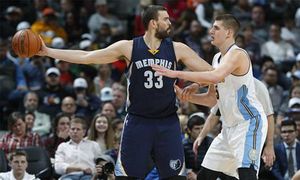 El 2+1 guanyador de Marc Gasol en el triomf dels Grizzlies davant Denver.