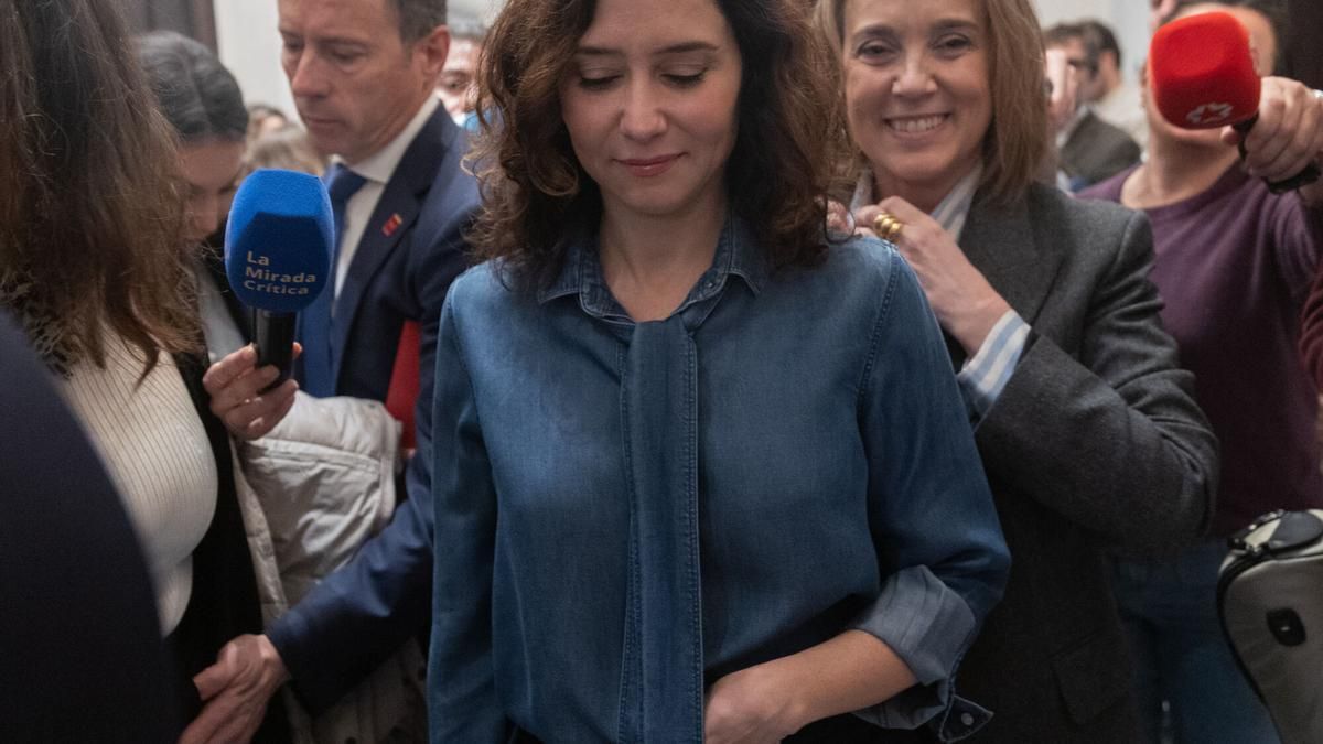 Isabel Díaz Ayuso.