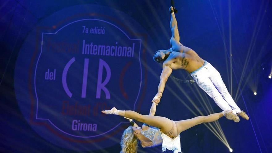 L&#039;elit del circ aterra a Girona