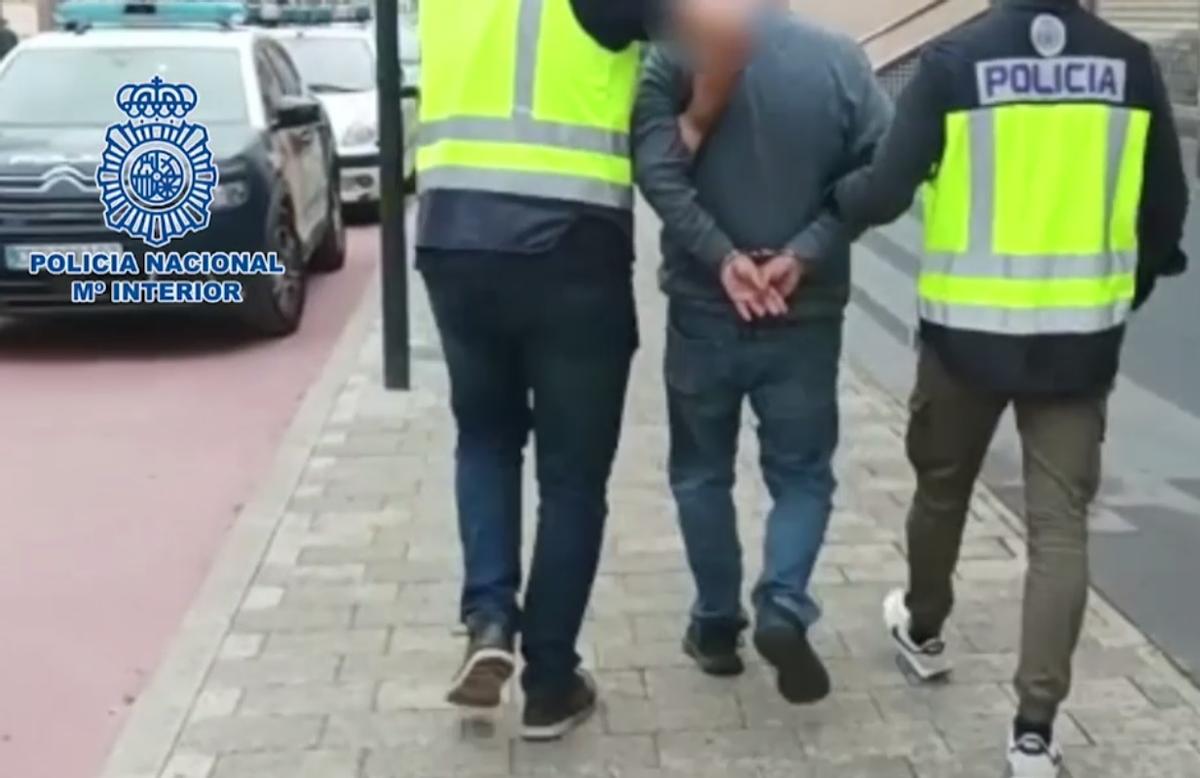 El detenido por la "estafa del amor".