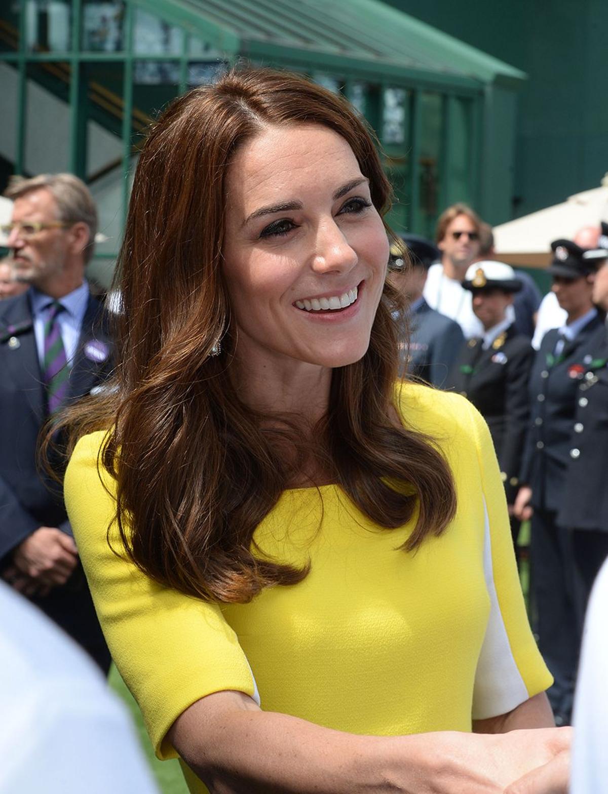 Kate Middleton brilla en Wimbledon de Roksanda