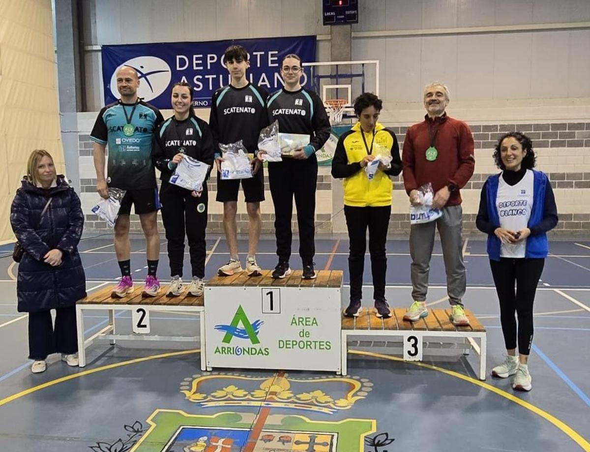 Los vencedores de la jornada.