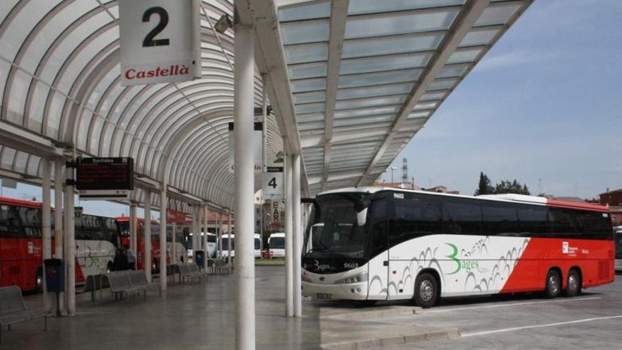 Decretaran serveis mínims per a la vaga del bus entre Manresa i Barcelona