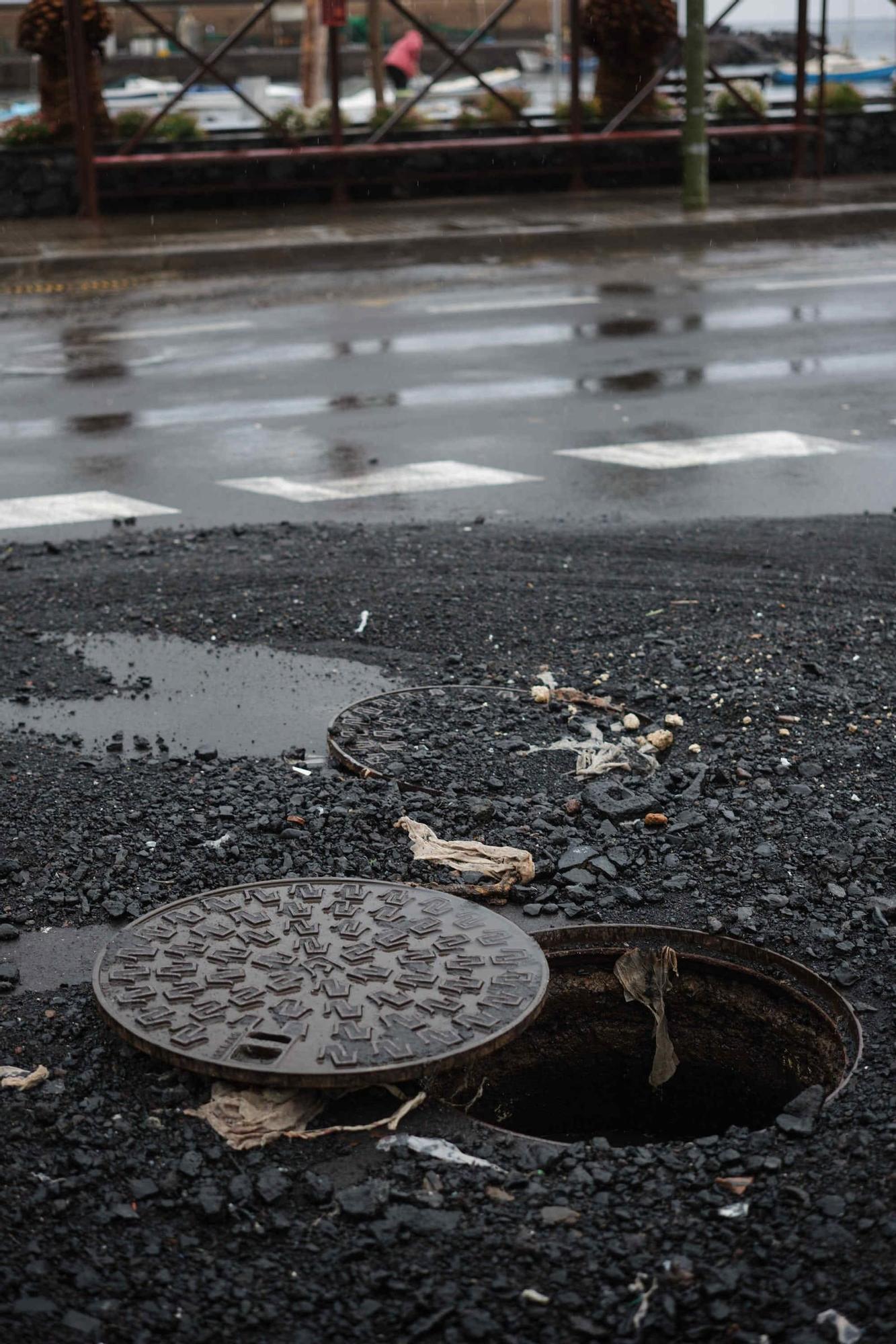 La DANA deja lluvias torrenciales y decenas de incidencias en Canarias este sábado