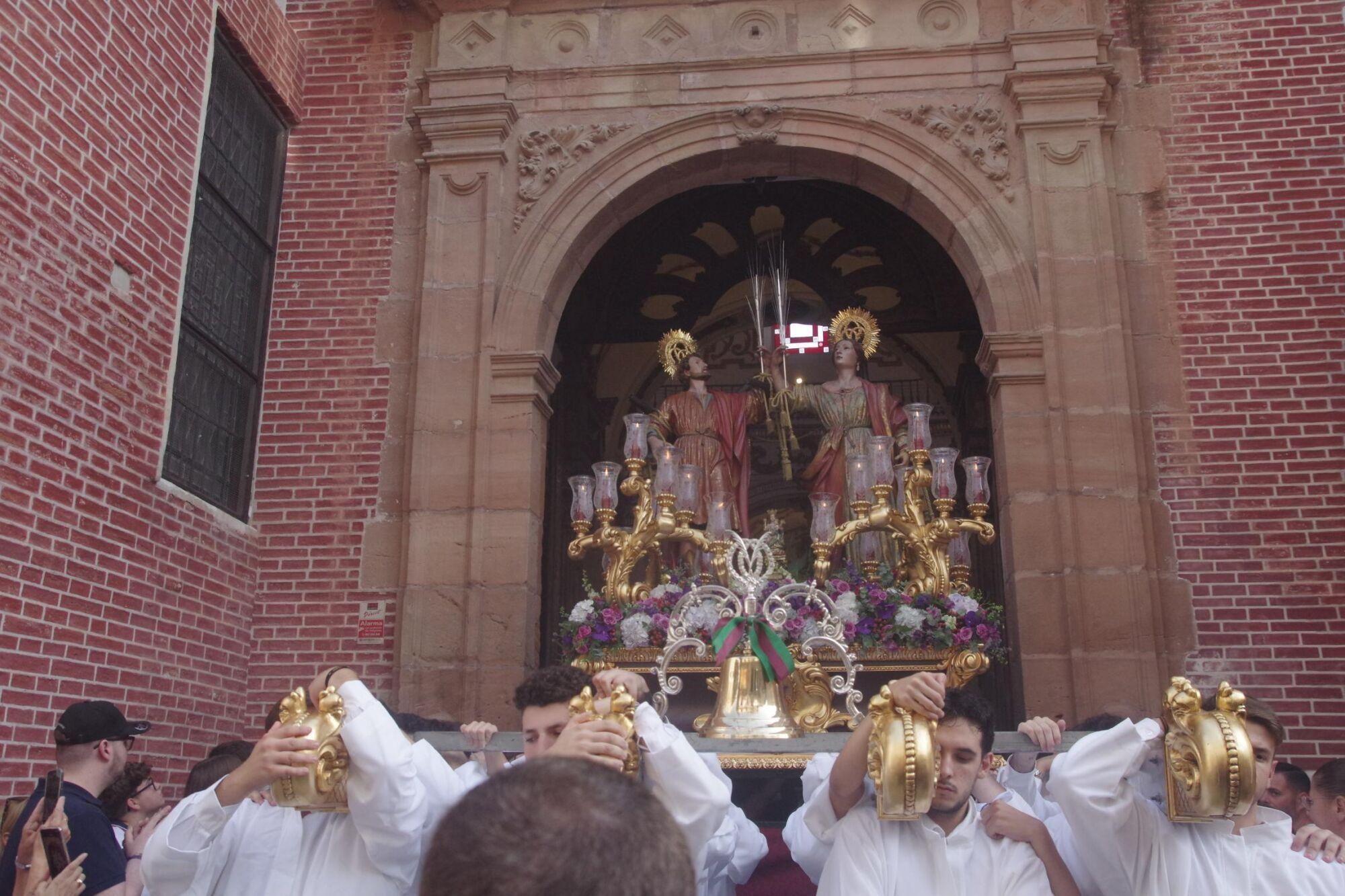 Procesión de los Patronos de Málaga 2025