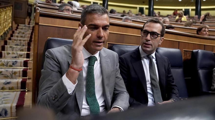 Comparecencia de Pedro Sánchez en el Congreso de los Diputados.