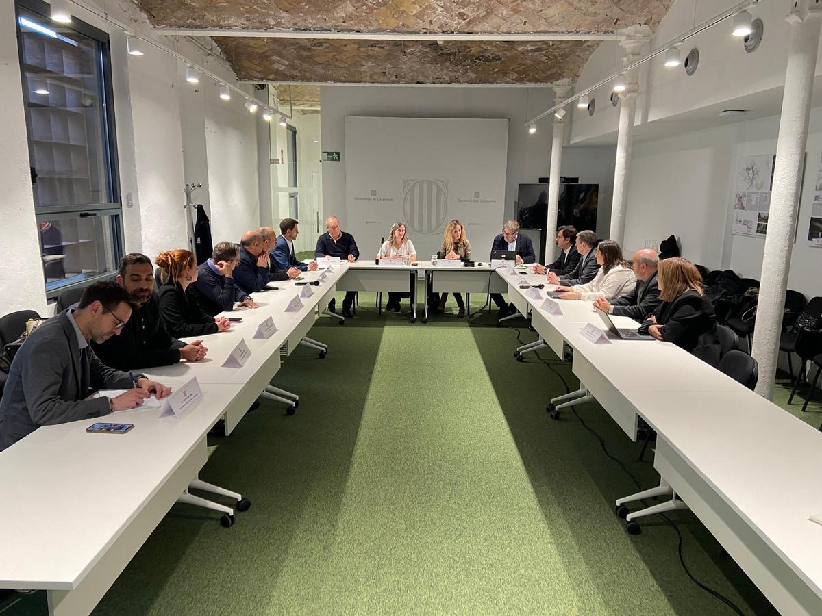 Presentació de la proposta als alcaldes dels municipis interessats, aquest dimecres a Manresa