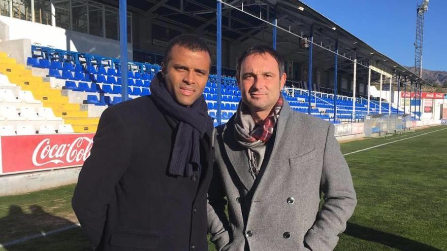 Maheta Molango y Javier Recio estuvieron en El Collao.