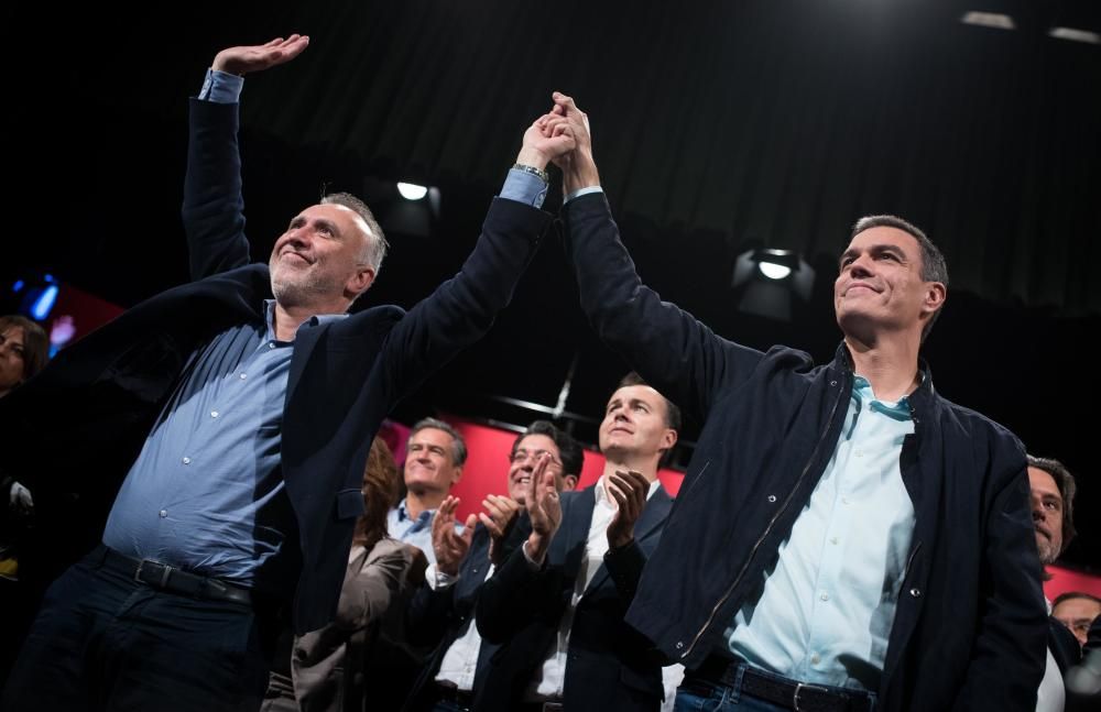 Mitin de Pedro Sánchez en Tenerife