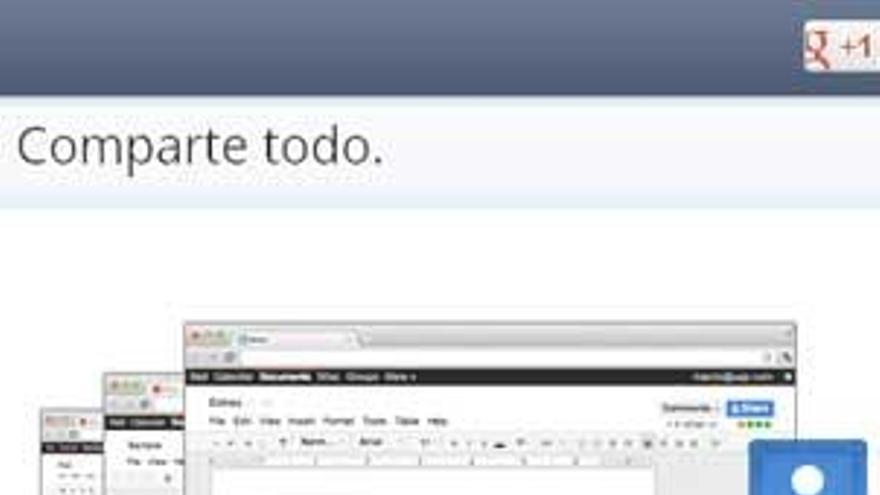 Imagen de apertura de Google Drive.