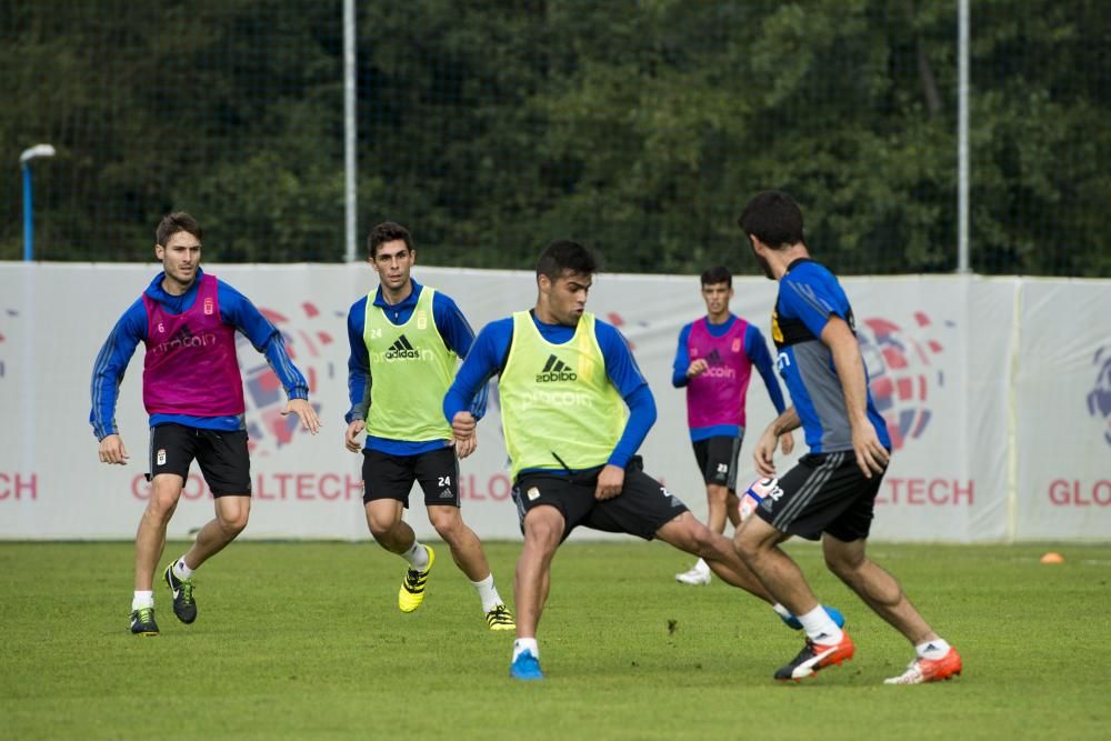 Entrenamiento del Real Oviedo